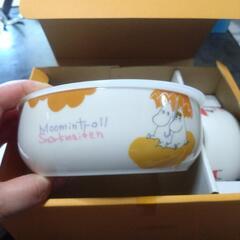 ムーミン 保存容器 レンジキャニスターの画像