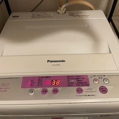 パナソニック洗濯機
の画像