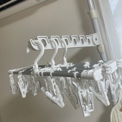 折り畳めるピンチハンガーの画像