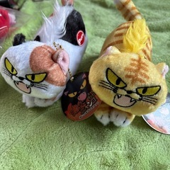 ぬいぐるみキーホルダー 猫 音なり