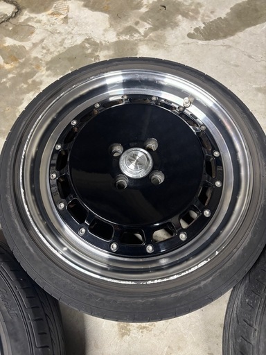 16インチクリムソンRS DP CUP 16-6.0J +45 PCD100 ブラック 165