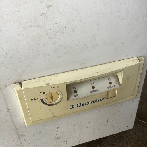 Electrolux 冷凍庫です。