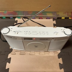 TOSHIBAのCDラジカセです。の画像