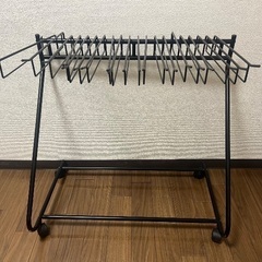 スラックスハンガー 大容量 20本掛け 
