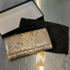 0604-153 パイソン本皮財布