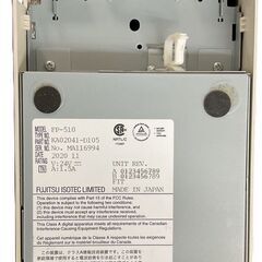 Fujitsu 富士通 高速サーマルプリンタ FP-510 ラベルプリンタ 全面ラベル対応 2020年製 通電確認済の画像