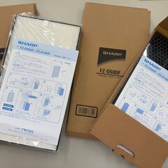 シャープ　空気清浄機　交換用フィルターセット　※6月末までの掲載予定の画像