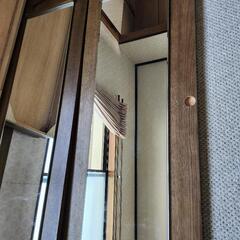タンスの鏡2枚　大1枚　小1枚の画像