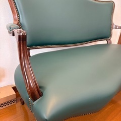 マルニ　アンティーク　椅子　ソファセットの画像