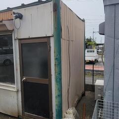 中古現状　ユニットハウス 物置　引き取り限定品　岐阜県大垣市の画像
