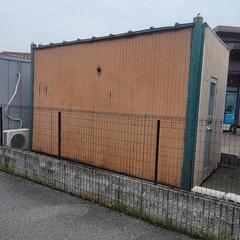 中古現状　ユニットハウス 物置　引き取り限定品　岐阜県大垣市の画像