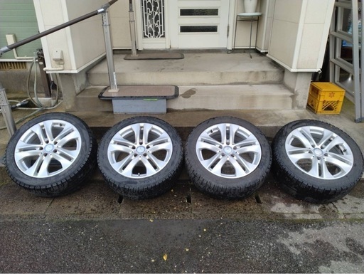 美品】ベンツ純正ホイール&夏タイヤ17インチ