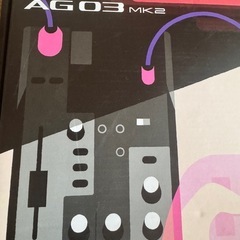 YAMAHA AG03 MR2 ブラック オーディオインターフェース