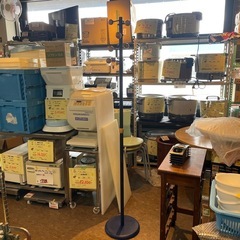 【引き取り限定】中古品　ポールスタンド　ハンガーラック
