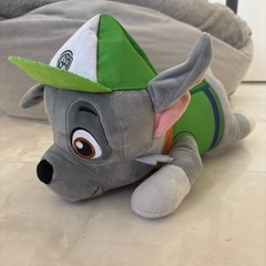 パウ・パトロール　超BIG　ぬいぐるみ　ロッキー