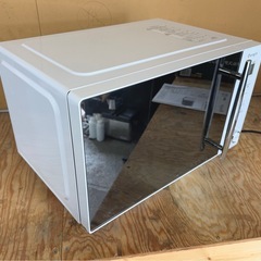 お引取り限定 美品 23年製 エディオン e angle 20L 電子レンジ ANG-MO-C5(W) 庫内フラットタイプの画像