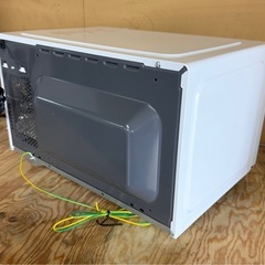 お引取り限定 美品 23年製 エディオン e angle 20L 電子レンジ ANG-MO-C5(W) 庫内フラットタイプの画像