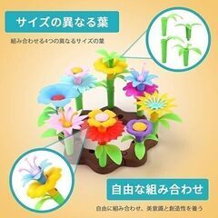 積み木 ガーデブロック 130pcs 赤ちゃんおもちゃ 女の子 男の子 おもちゃ 立体 パズル 知育玩具 想像力と創造力を育てる 指先訓練 カラフル かわいい 早期開発 色認知 図形認知 クリスマス 誕生日プレゼント　まとめ買い歓迎　卸ます　アマゾン引き上げ商品　倒産品　ネット商材　転売　卸し　問屋　転売OK　アマゾン　商品　景品　コンペの画像