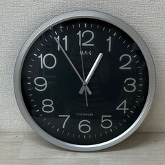 【中古品】稼働品 MAG ノア精密 電波掛時計 マルス 壁掛け時...