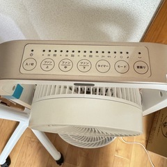 3連扇風機　ファン
の画像