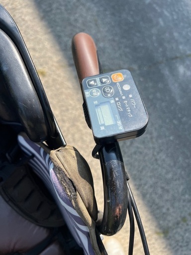 名古屋市内お届け無料20インチパナソニック3人乗りチャイルドシート付きパナソニック電動