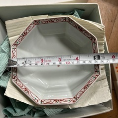 和食器 有田焼 日本製  錦万暦 八角小皿
の画像