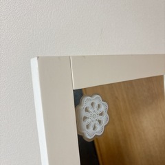 木製　姿見鏡　スタンドミラーの画像