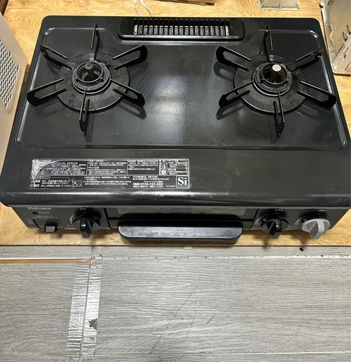 パロマ　ガステーブル　IC-N30B-R　LPガス　15年12月　動作品 Paloma パロマ ガスコンロ IC-N30B-R グリル付き ガステーブル Si