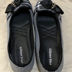 【美品】フラットシューズ①　ペタンコ靴　ノーヒールの画像