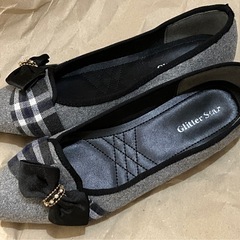 【美品】フラットシューズ①　ペタンコ靴　ノーヒールの画像