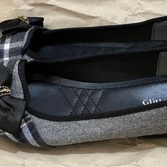 【美品】フラットシューズ①　ペタンコ靴　ノーヒール