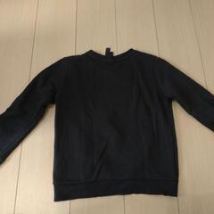 アディダス　トレーナー　130 ブラックの画像