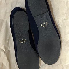 【美品】フラットシューズ②　ペタンコ靴　ノーヒール②の画像
