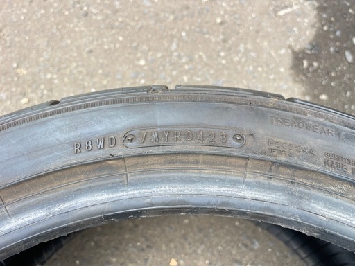 【265/35R18】DIREZZA DZ102 2本【値下げ】