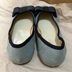 【美品】フラットシューズ③　ペタンコ靴　ノーヒールの画像