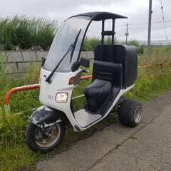 動画有　ホンダ　ジャイロキャノピー　80ccボアアップ？　TA0...