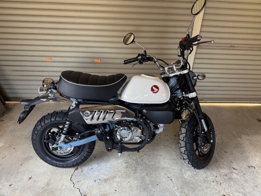 モンキー125  低走行100キロ台 自賠責約5年初度2025年5月登録