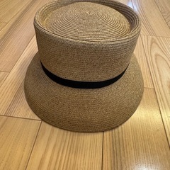新品　ブランド　カシラ　麦わら　麦わら帽子の画像
