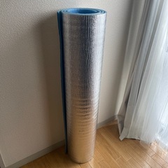 引き渡し者決定！銀マット　200×100 厚さ6mm