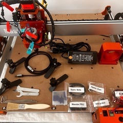 FoxAlien Masuter Pro CNC ルーター CNC フライス盤 木材、アクリル、MDF、アルミニウム、ナイロン、金属彫刻および切断用の3軸彫刻機 400 x 400 x 60mmの画像