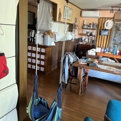 布製ブランコ　大人も乗れます