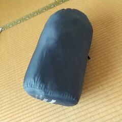 寝袋 シュラフ ネイビー