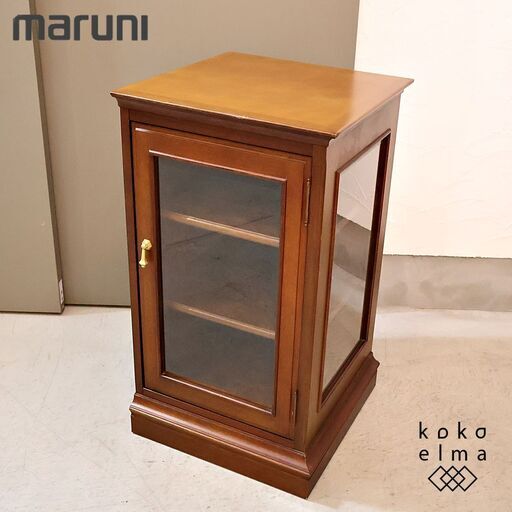 人気のmaruni(マルニ)の地中海シリーズのコーナーキャビネット