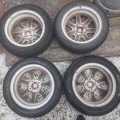 ダイハツ純正14インチアルミ4本の画像