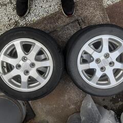 ダイハツ純正14インチアルミ4本の画像