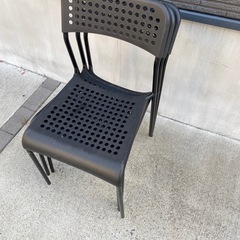 訳あり品　IKEA イス　3個