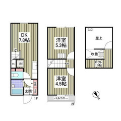 【🌴入居費用11万円🌴】✨審査No.1✨ 🔥京成松⼾線 ⾼根⽊⼾...