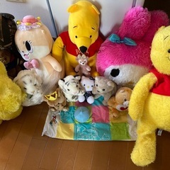 値下げぬいぐるみの画像