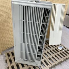 CORONA 窓用エアコン ReLaLa CW-1621 木造 ～4畳 鉄筋洋室 ～6畳 ホワイト 取付枠・リモコン付 2021年製 ウインドエアコン コロナ 札幌市の画像