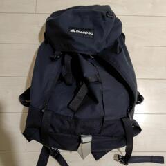 macpacザック開口部分に加水分解ありの画像